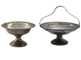 AMERICAN WEIGHTED STERLING SILVER FRUIT BOWLS