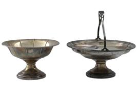 AMERICAN WEIGHTED STERLING SILVER FRUIT BOWLS