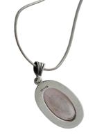 SILVER BEAD AND PENDANT NECKLACES AMBER MOONSTONE