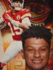 VINTAGE AMERICAN FOOTBALL POSTER PATRICK MAHOMES PIC-1