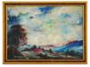AMERICAN LANDSCAPE OIL PAINTING BY LOUIS B RIDENOUR PIC-0