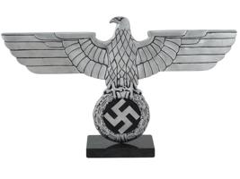 WWII NAZI GERMAN THIRD REICH EAGLE RAILWAY PLATE