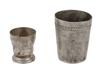 TWO WWII NAZI GERMAN ERA WAFFEN SS CUPS BY WISKEMANN PIC-2