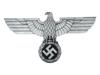 GERMAN WWII TYPE RAILROAD EAGLE PLATE PIC-0