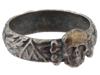 GERMAN WWII TYPE SS HONOR SILVER RING PIC-1