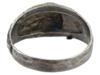 GERMAN WWII TYPE WAFFEN SS MOUNTAIN TROOPS SILVER RING PIC-3