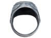 GERMAN WWII TYPE WAFFEN SS RUNES SILVER RING PIC-5