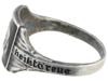 WWII MODEL WAFFEN SS TOTENKOPF DIVISION SIVLER RING PIC-3