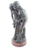 ANTIQUE JEAN-LOUIS GREGOIRE FRENCH BRONZE FIGURE PIC-1