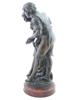 ANTIQUE JEAN-LOUIS GREGOIRE FRENCH BRONZE FIGURE PIC-2