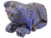 ANCIENT BACTRIAN LAPIS LAZULI BULL AMULETIC BEAD PIC-0