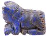 ANCIENT BACTRIAN LAPIS LAZULI BULL AMULETIC BEAD PIC-1