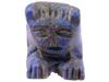 ANCIENT BACTRIAN LAPIS LAZULI BULL AMULETIC BEAD PIC-2