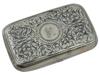 IMPERIAL RUSSIAN 84 SILVER NIELLO SNUFF BOX PIC-0