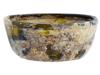 RARE ANCIENT ROMAN EMPIRE IRIDESCENT GLASS BOWL PIC-3