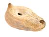 ANCIENT ROMAN EMPIRE UNGLAZED TERRACOTTA OIL LAMP PIC-0