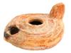 ANCIENT ROMAN EMPIRE UNGLAZED TERRACOTTA OIL LAMP PIC-0