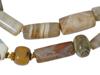 ANCIENT ROMAN EMPIRE 23K GOLD AGATE BEADED NECKLACE PIC-3