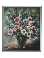 FRENCH STILL LIFE OIL PAINTING ATTR TO MARCEL DYF