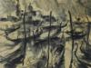 SOUTH AFRICAN CHARCOAL PAINTING SIGNED IRMA STERN PIC-1
