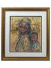 SOUTH AFRICA PAINTING SIGNED GEORGE PEMBA PIC-0