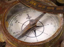 ANTIQUE WEST LONDON NAVY NAVIGATION SUNDIAL COMPASS