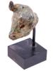 ANCIENT NEAR EAST SYRO HITTITE GREEN STONE BULL HEAD PIC-0