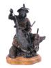 RUSTY PHELPS AMERICAN BRONZE SCULPTURE SIGNED PIC-0