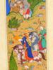 ANTIQUE INDO PERSIAN MUGHAL PAINTING POLO GAME PIC-2