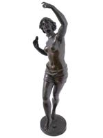 ANTIQUE FRENCH BRONZE SCULPTURE BY EDOUARD DROUOT