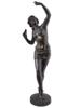 ANTIQUE FRENCH BRONZE SCULPTURE BY EDOUARD DROUOT PIC-0