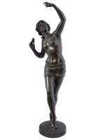 ANTIQUE FRENCH BRONZE SCULPTURE BY EDOUARD DROUOT