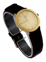 OMEGA 18K GOLD MANUAL WIND MENS WRITS WATCH