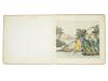 CHINESE 18TH C BOOK W PAINTINGS ATTR TO JIAO BINGZHEN PIC-4