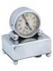 SWISS HECO 7 JEWELS ALARM CLOCK WITH MUSIC BOX PIC-1