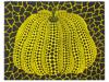 JAPANESE PUMPKIN ACRYLIC PAINTING AFTER YAYOI KUSAMA PIC-0