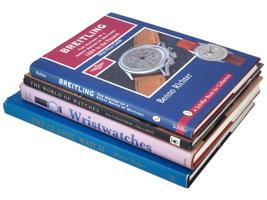 COLLECTION OF BOOKS ABOUT HISTORY OF WRIST WATCHES