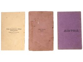 WWI ERA PRUSSIAN MILITARY ID DOCUMENTS