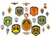 23 ITEMS OF RUSSIAN SOVIET ARMY PATCHES AND BADGES PIC-0