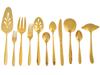 GOLD PLATED CUTLERY SET BY STANLEY ROBERTS JAPAN PIC-2