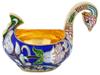 RUSSIAN GILT SILVER CLOISONNE ENAMEL KOVSH LADLE PIC-0