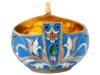 RUSSIAN GILT SILVER CLOISONNE ENAMEL KOVSH LADLE PIC-4