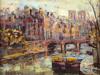 PARISIAN CITYSCAPE OIL PAINTING BY DAVID STANSKY PIC-1