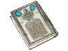 VINTAGE JUDAICA PRAYER BOOK OF PSALMS TURQUOISE COVER PIC-0