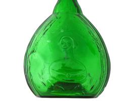 VINTAGE GREEN GLASS BOTTLES SUNSWEET AND RELIEF IMAGES