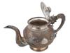 CHINESE VIETNAMESE EXPORT DRAGON SILVER TEA SET PIC-5