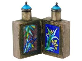 19TH CENTURY CHINESE ENAMEL DOUBLE SNUFF BOTTLES