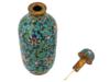 19TH CENTURY CHINESE CLOISONNE ENAMEL SNUFF BOTTLE PIC-2