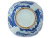 ANTIQUE CANTON PATTERN BLUE WHITE PORCELAIN BOWL PIC-3