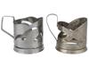 SOVIET UKRAINIAN STAINLESS STEEL TEA GLASS HOLDERS PIC-1